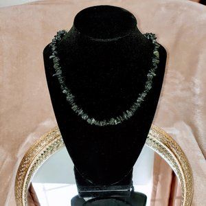 Black Natural Stone Necklace